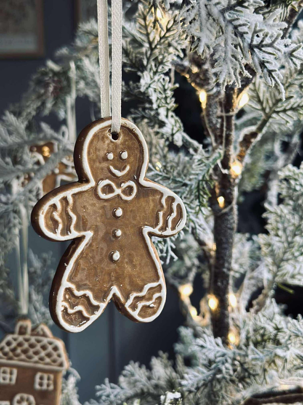 Bonhomme en pain d’épices à suspendre