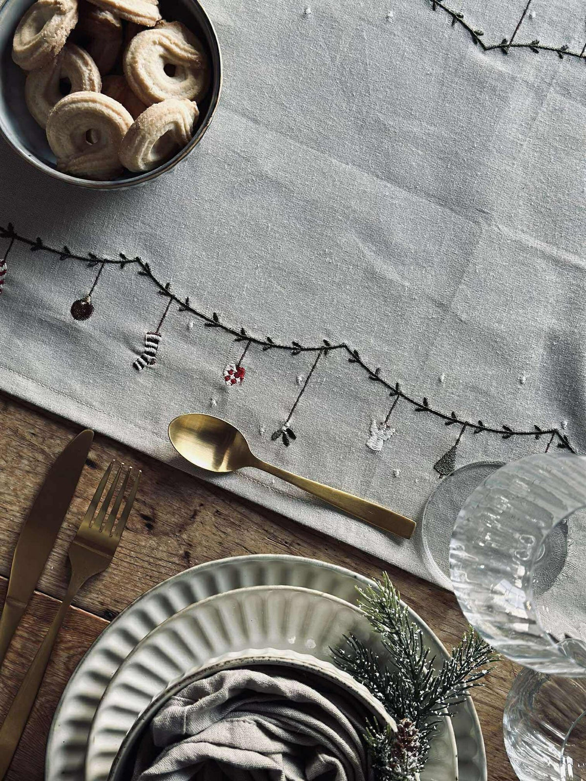 Chemin de table de Noël - 40x140 cm