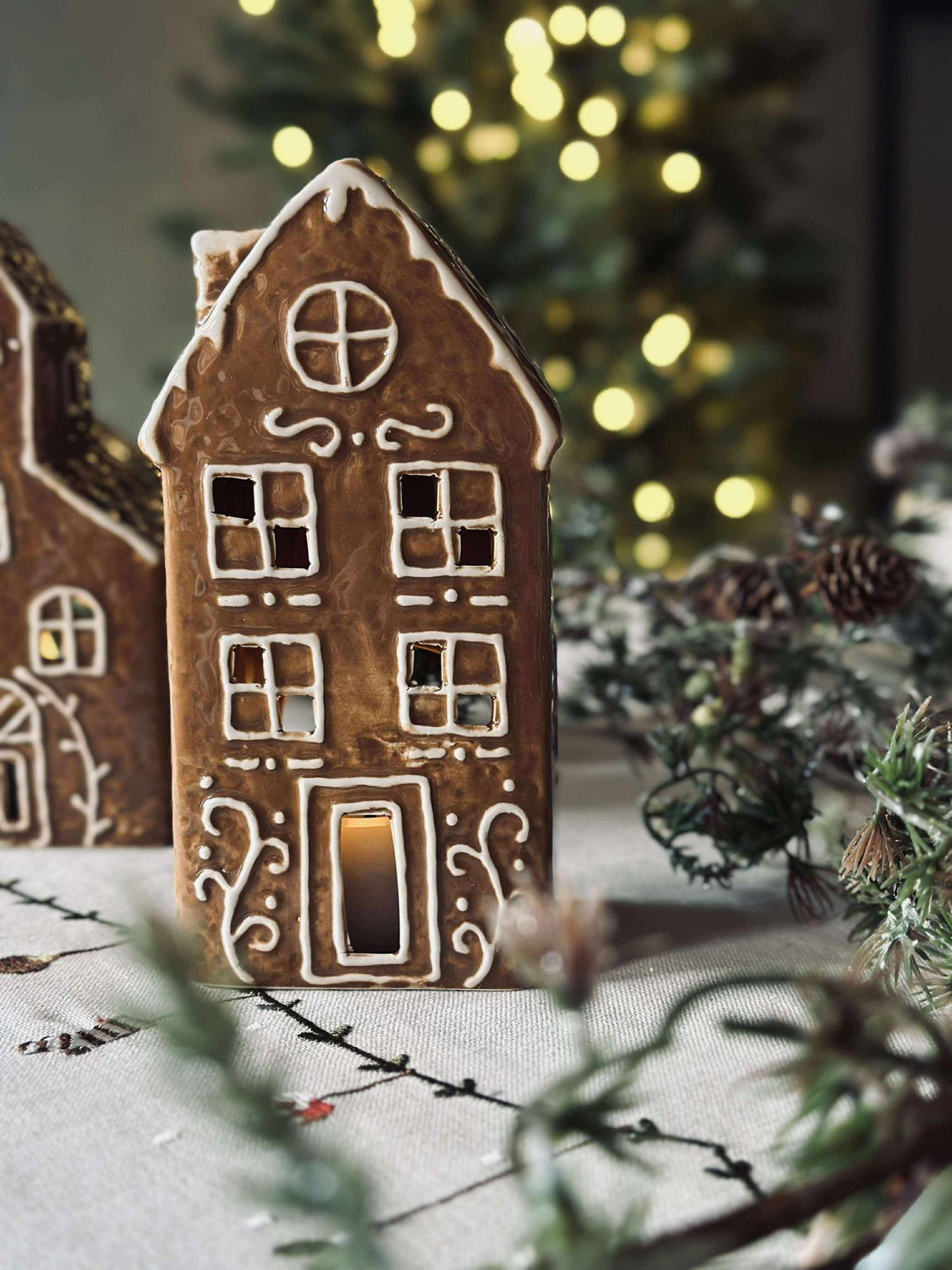 Maison lumineuse - Maison de Noël