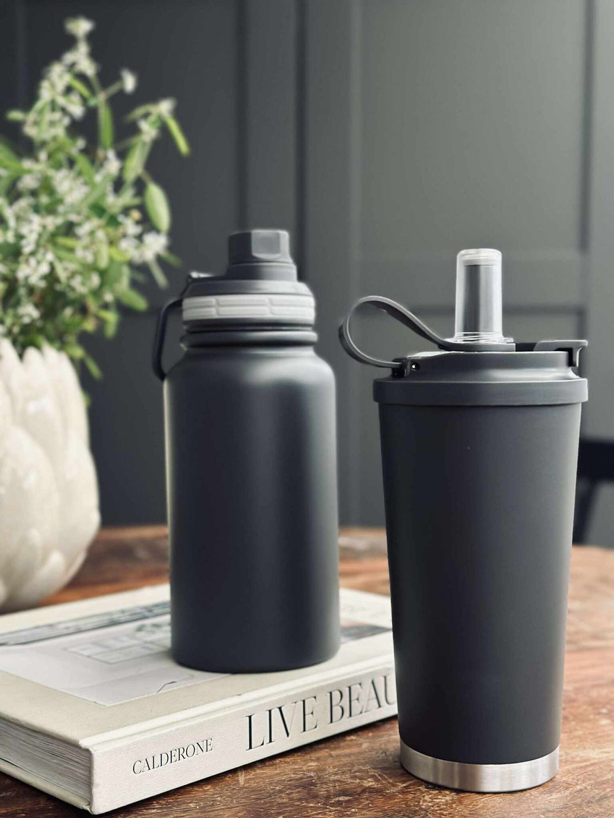 Gourde isotherme 600 ml - Charbon