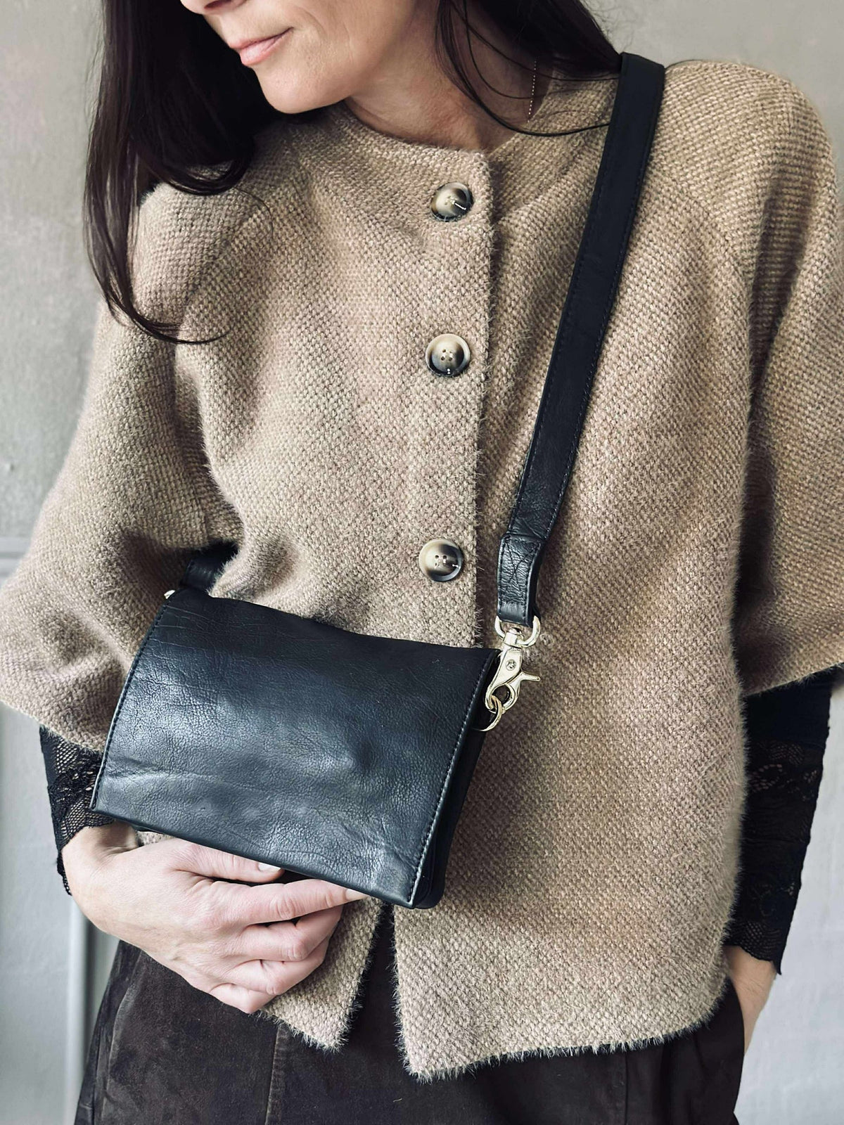 Clutch Noir / doré