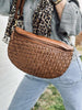 Sac banane Mika cognac