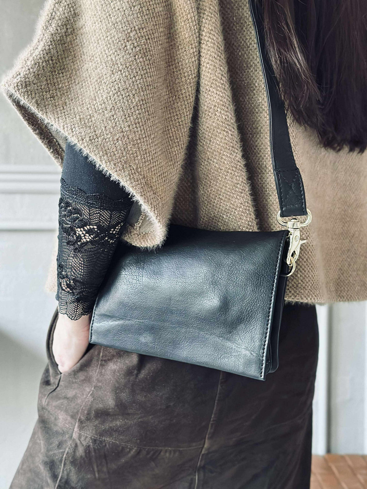 Clutch Noir / doré