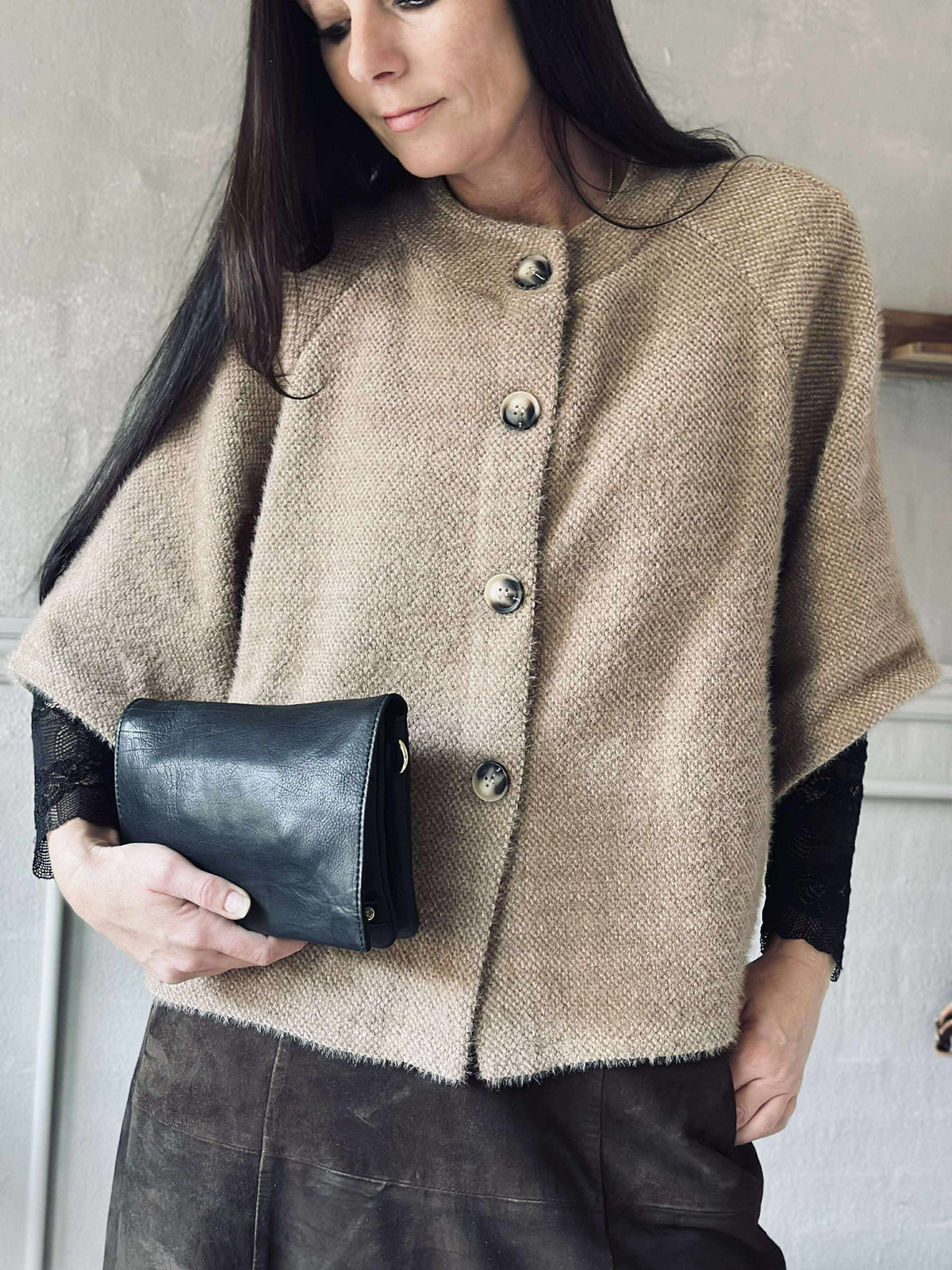Clutch Noir / doré