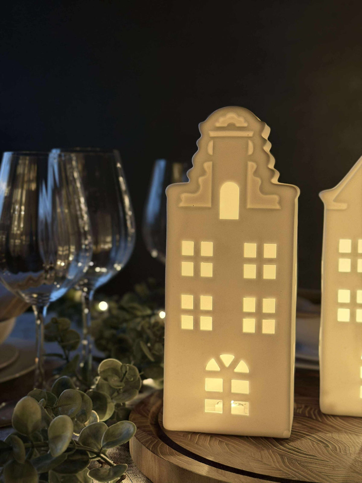 Maison lumineuse à LED - WHITE MIX
