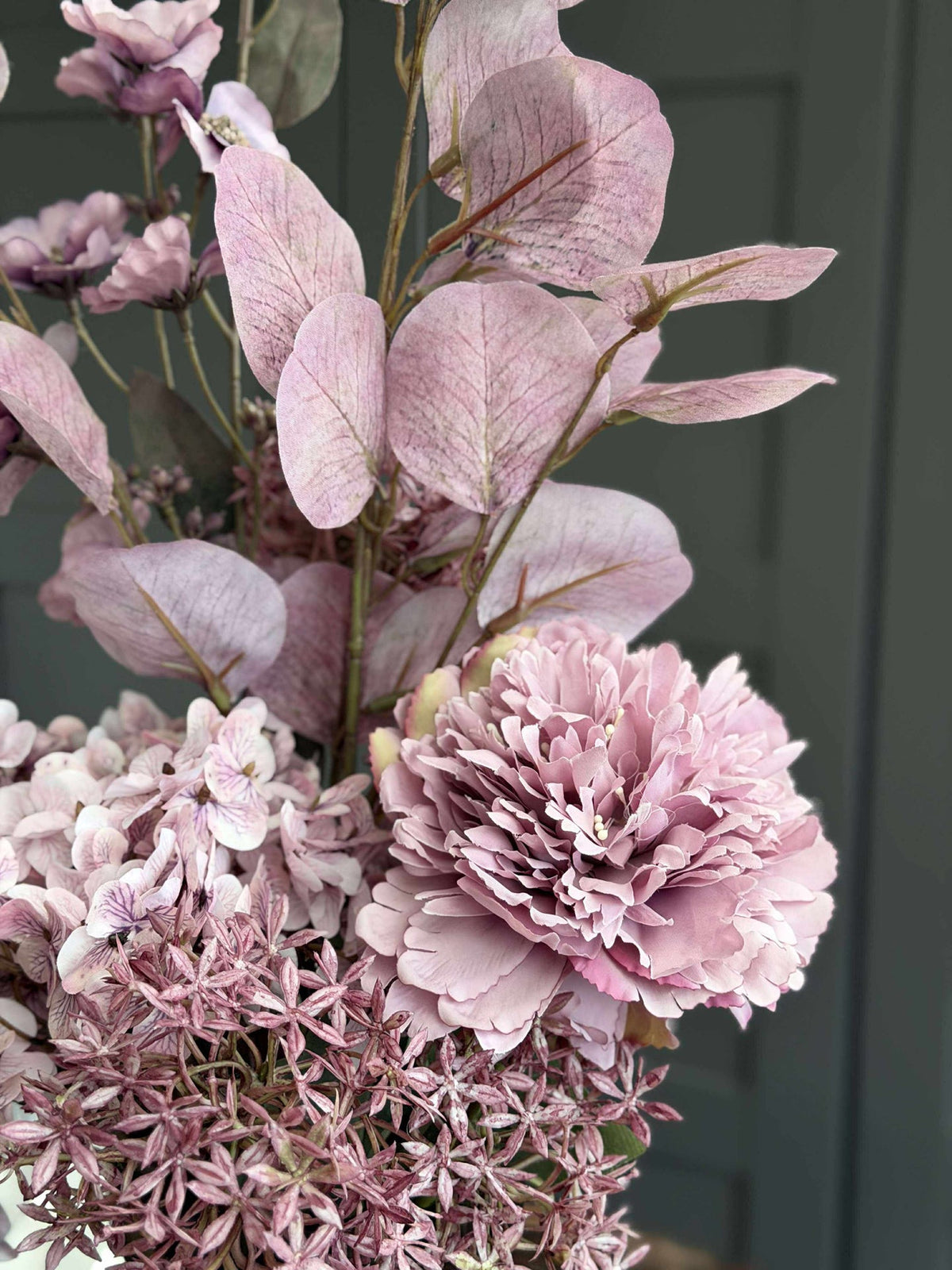 Bouquet d’hortensias - Lilas / rose
