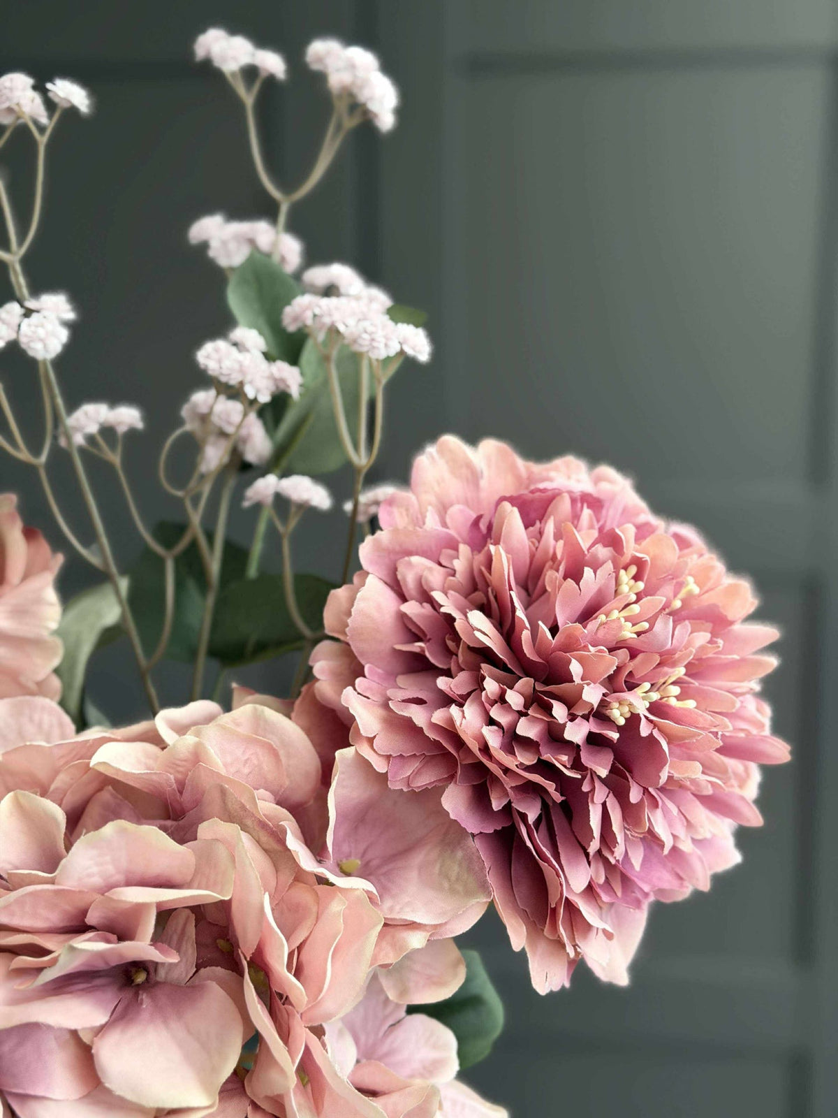 Bouquet - Hortensia rose