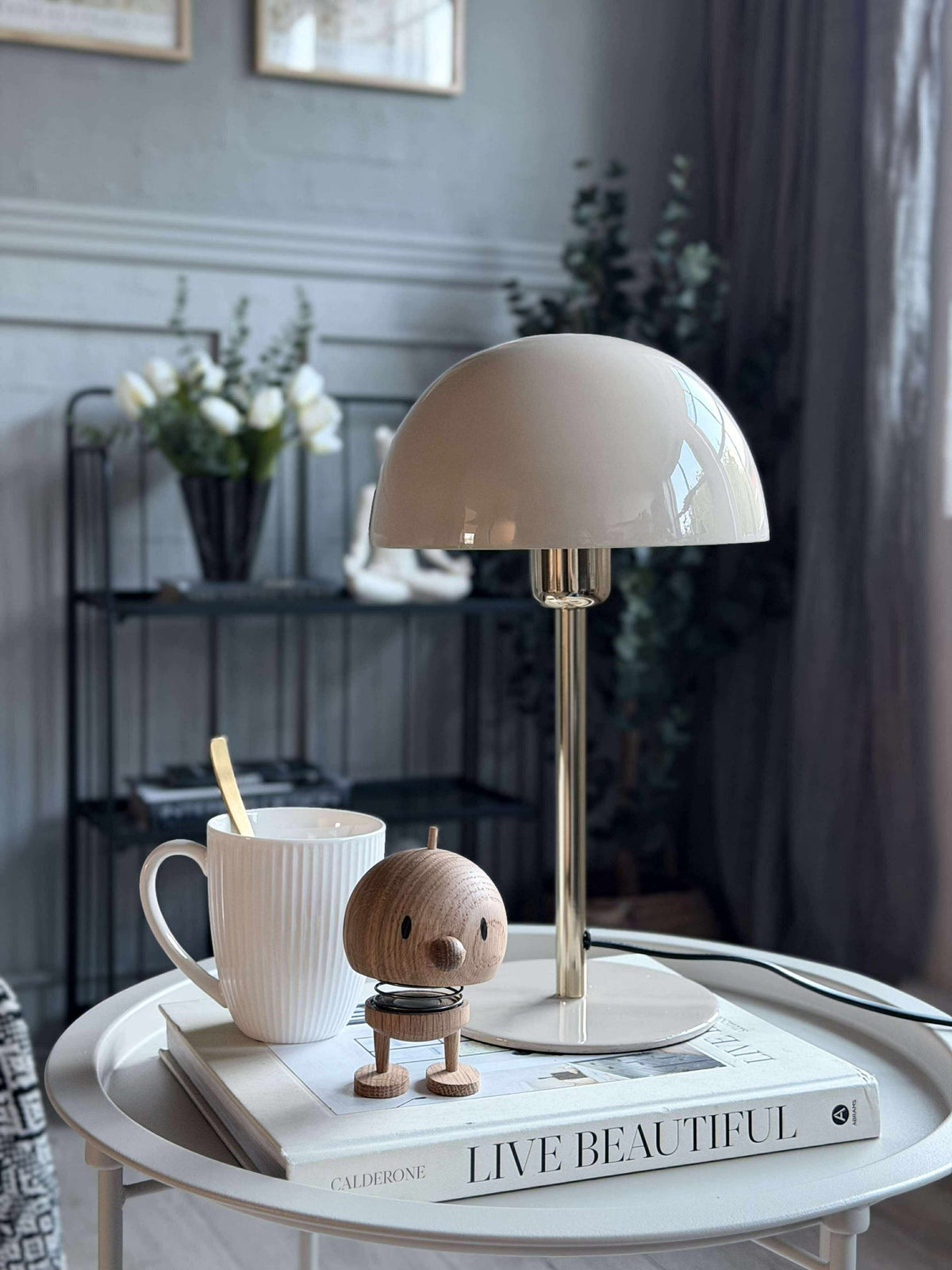 Lampe de table Sable / or