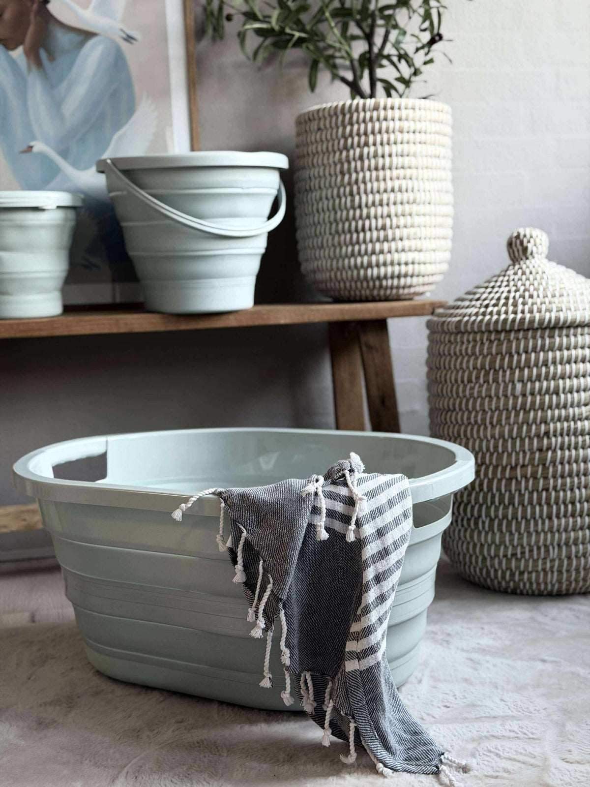 Seau Mint - Pliable 10 litres