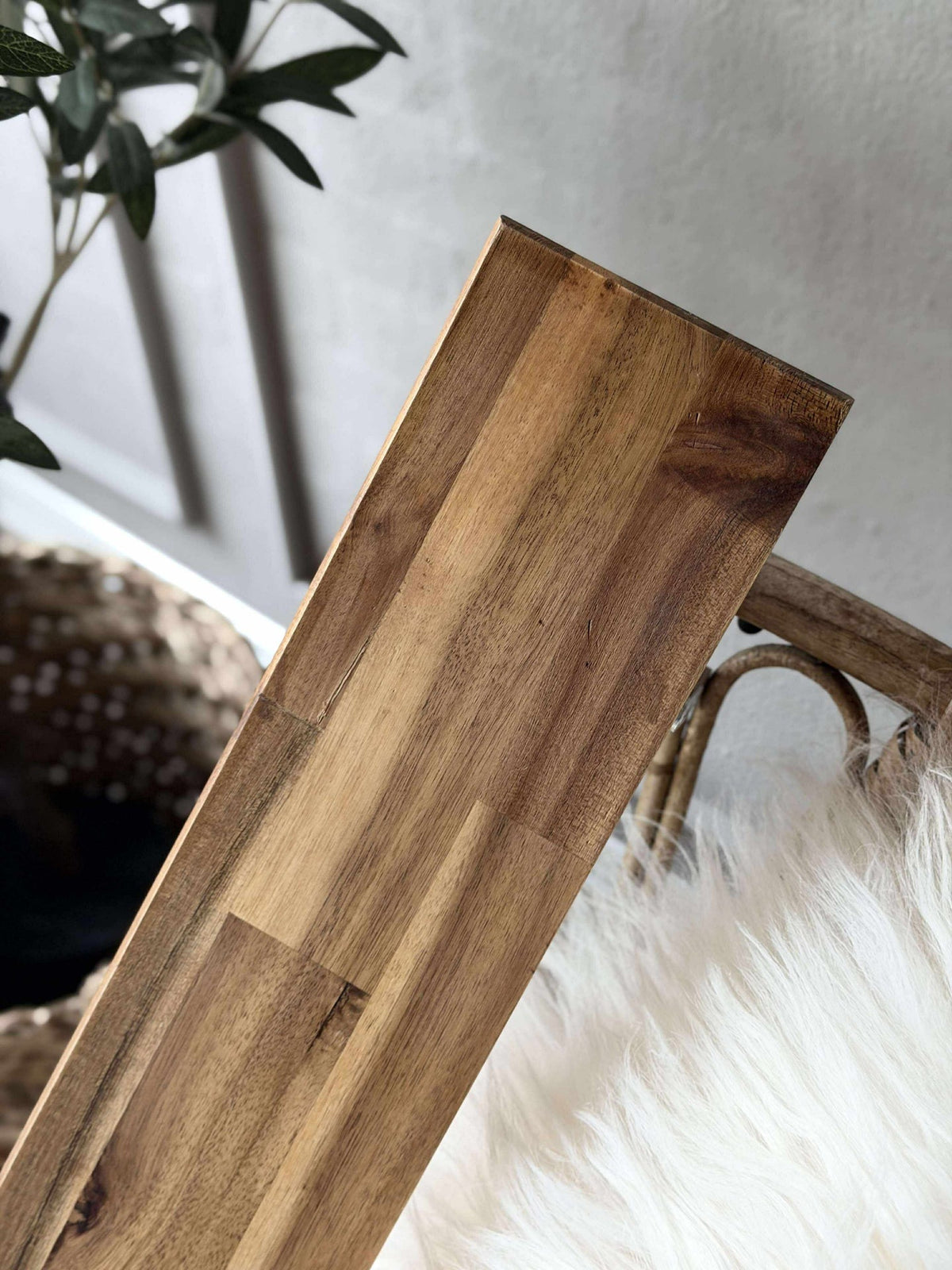 Étagère acacia