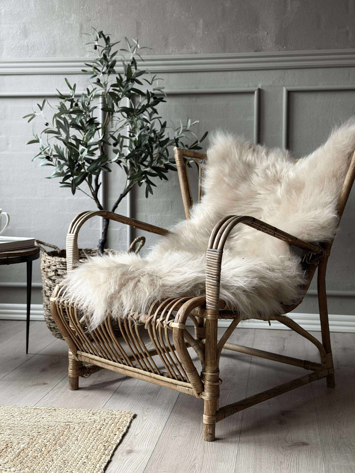 Peau de mouton islandaise - Beige