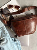 Sac banane Olivia Dark Cognac