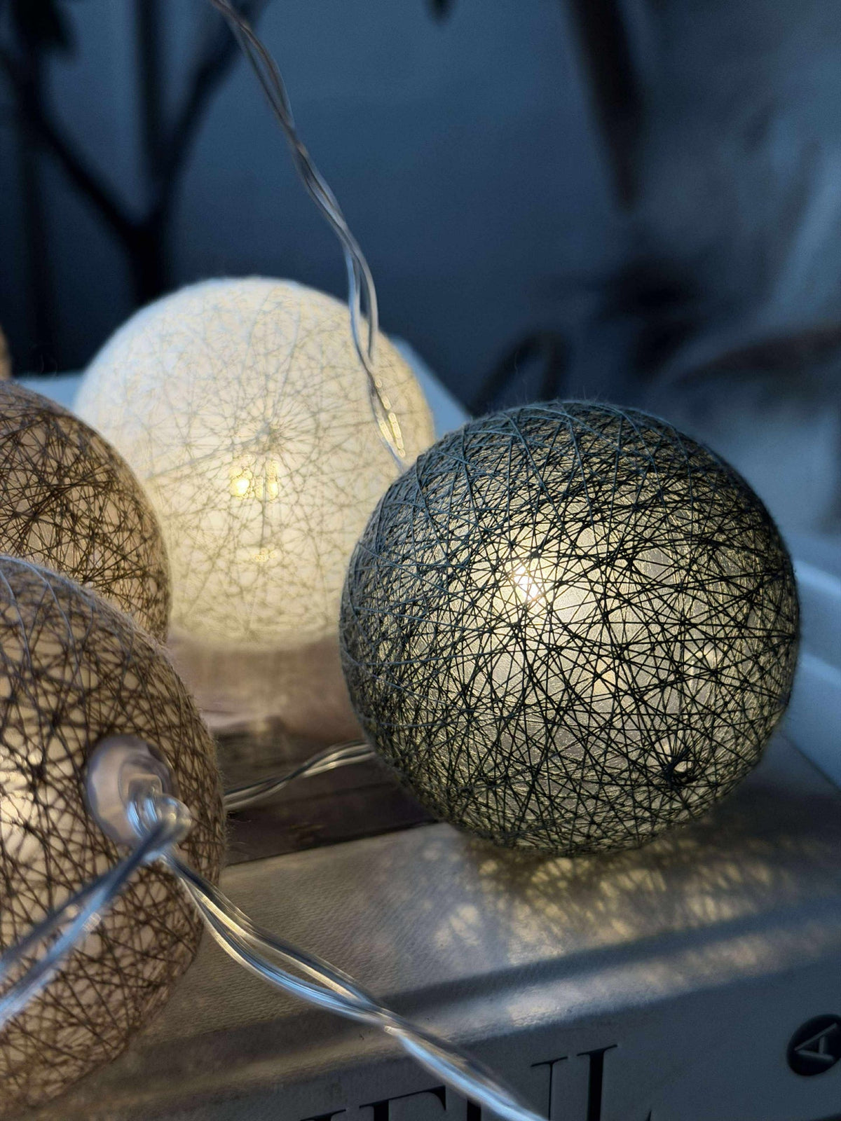 Guirlande lumineuse Raffia