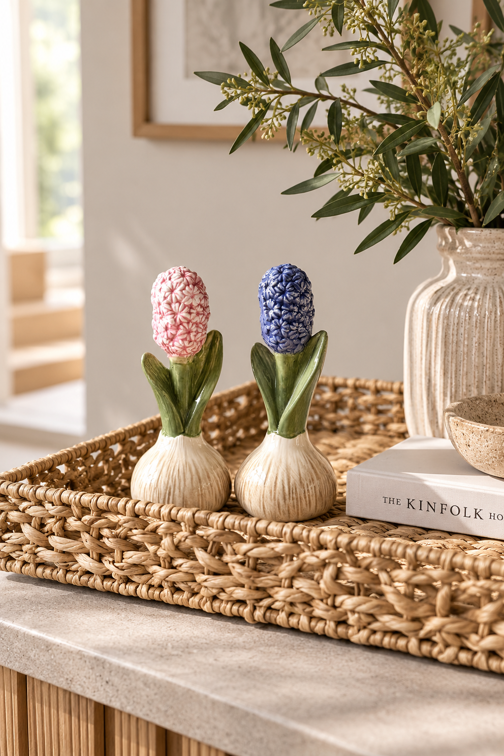 Jacinthe - 2 couleurs – figurine en céramique