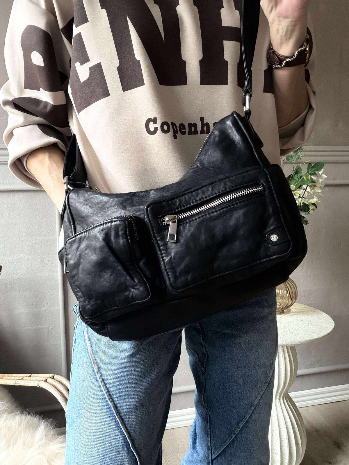 Sac à bandoulière Sienna - Black Nero