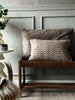 Coussin avec garnissage - Taupe