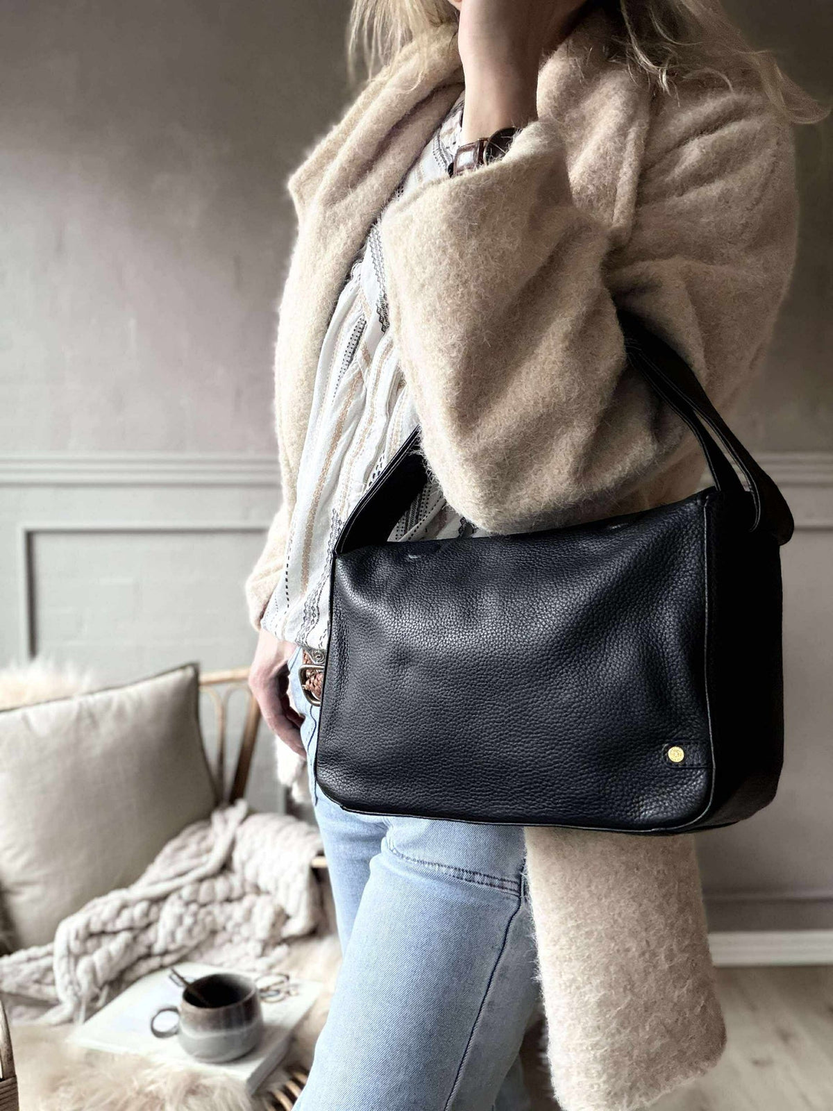 Sac bandoulière Dalia - Black