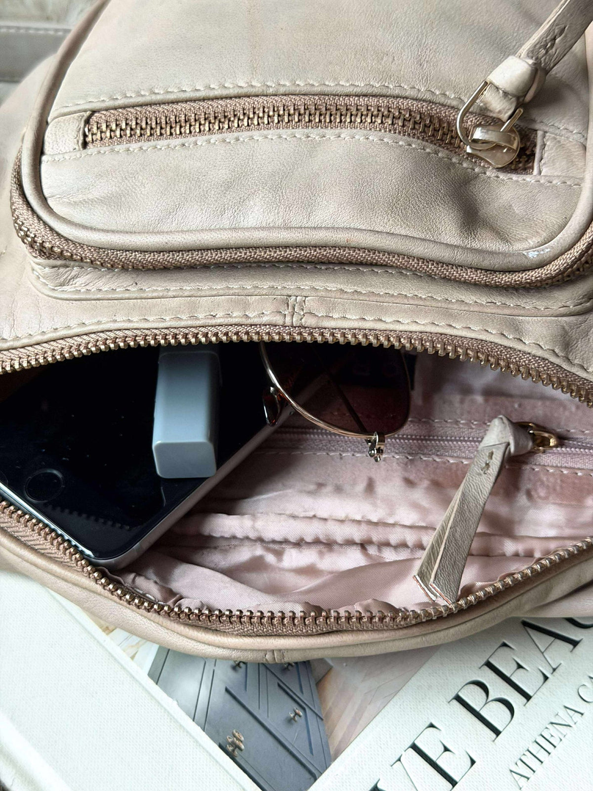 Sac banane – VINTAGE beige