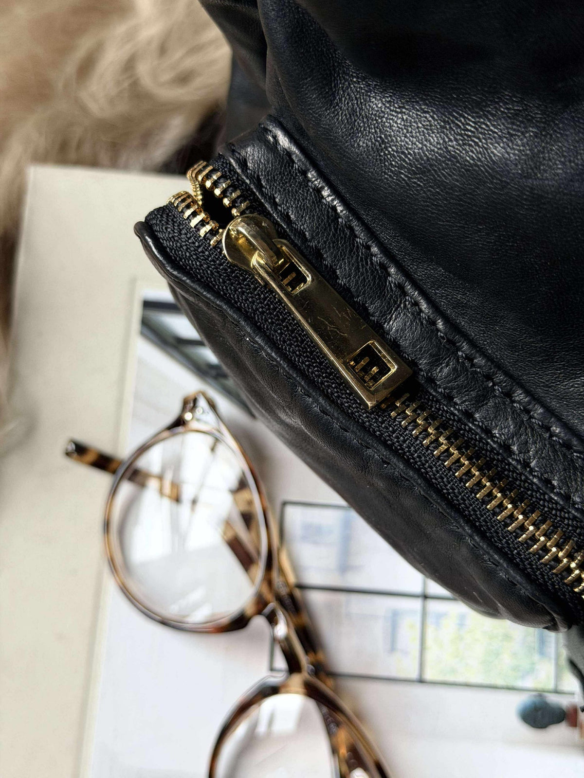Sac bandoulière Sienna - Black gold