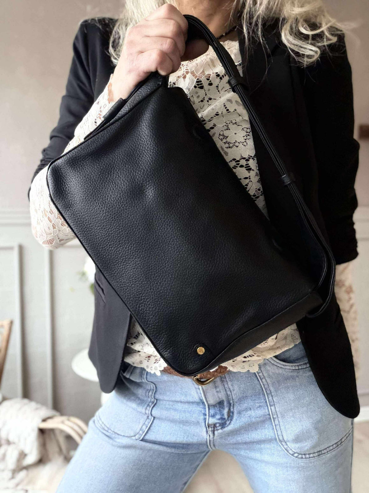 Sac bandoulière Dalia - Black