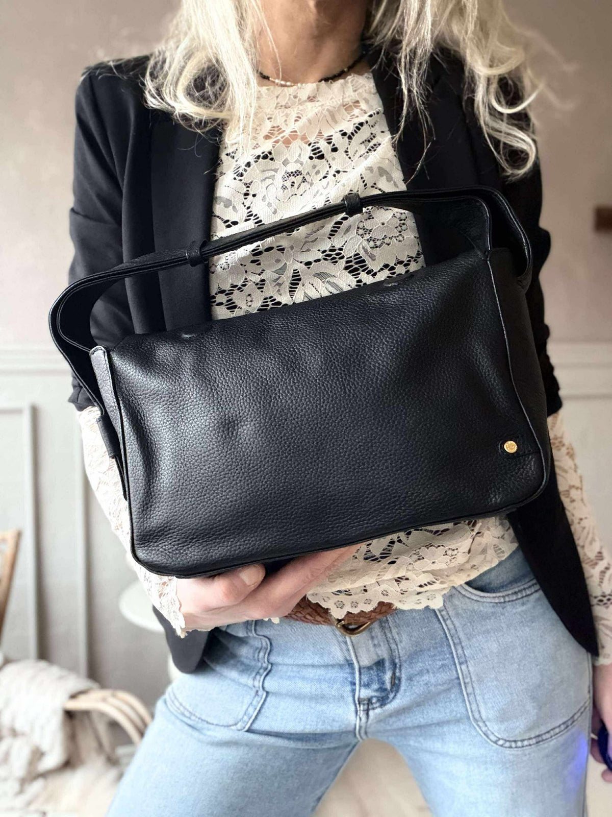 Sac bandoulière Dalia - Black