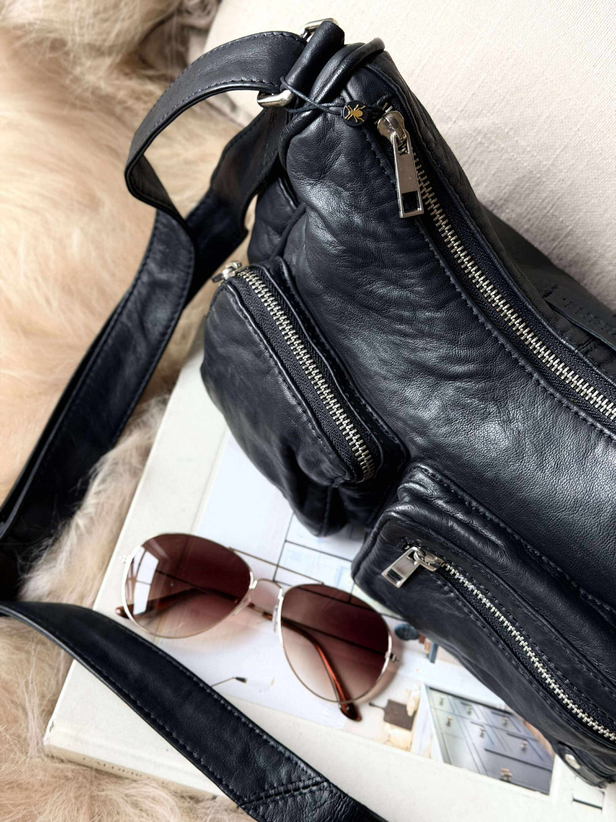 Sac à bandoulière Sienna - Black Nero