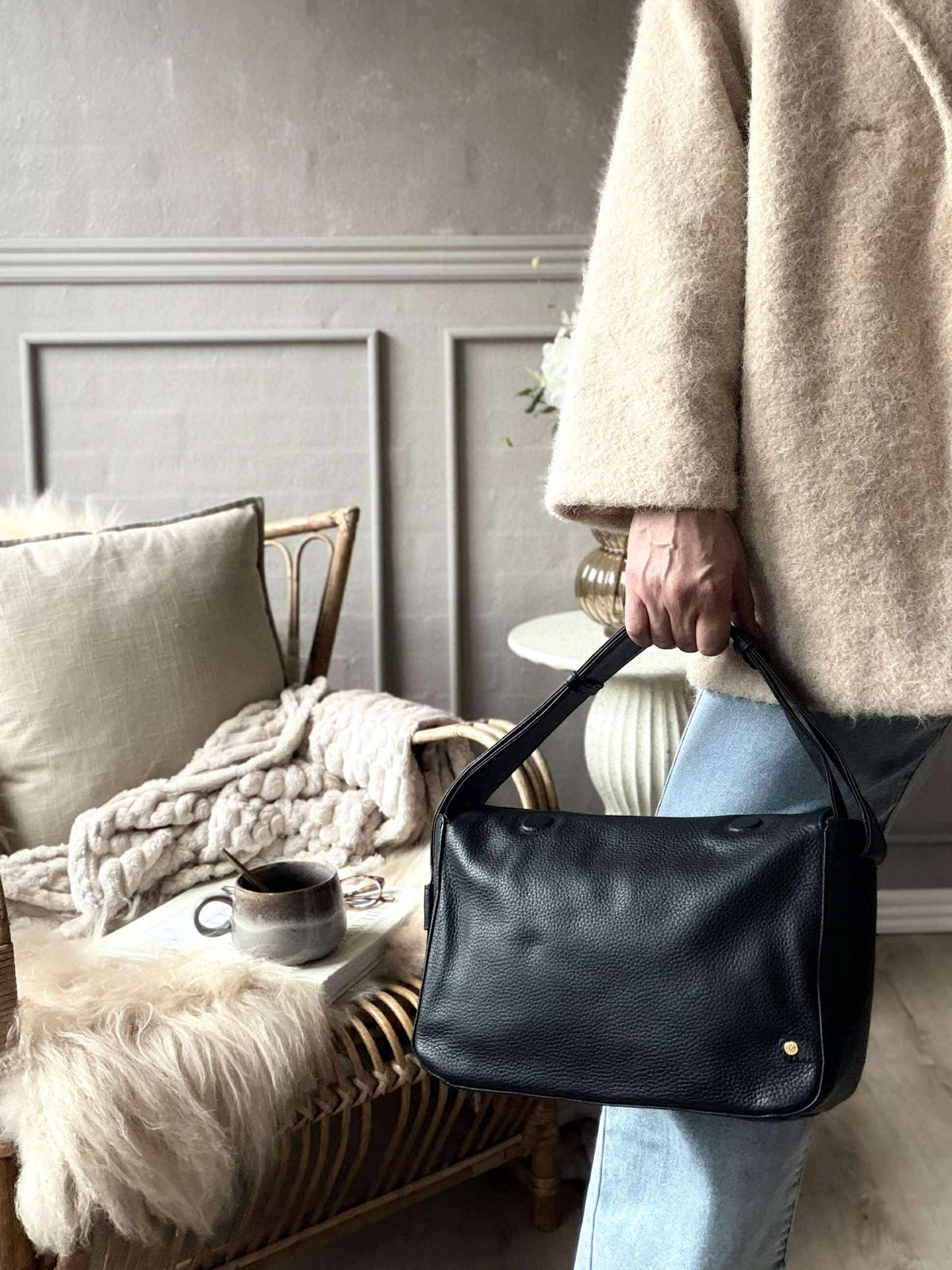 Sac bandoulière Dalia - Black
