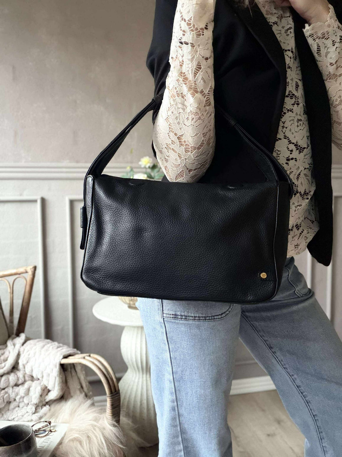 Sac bandoulière Dalia - Black