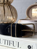 Ceinture en jean - Black / gold