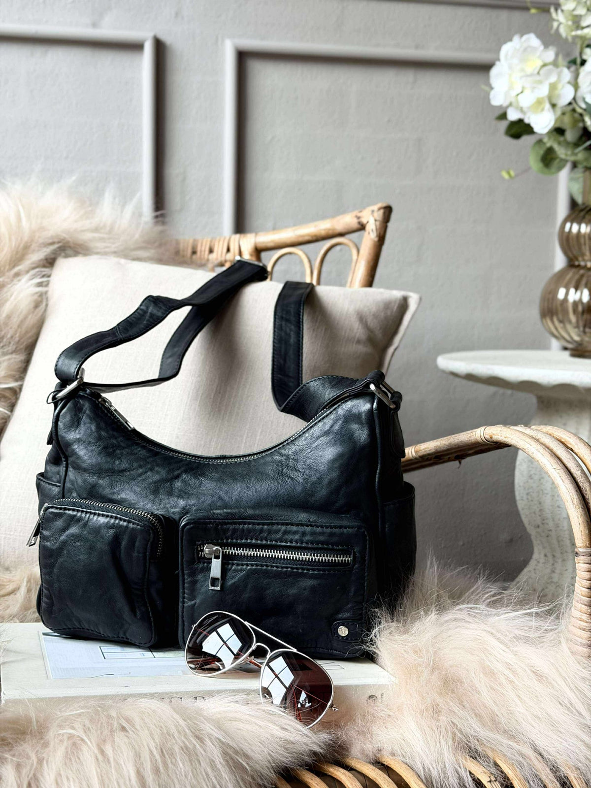 Sac à bandoulière Sienna - Black Nero