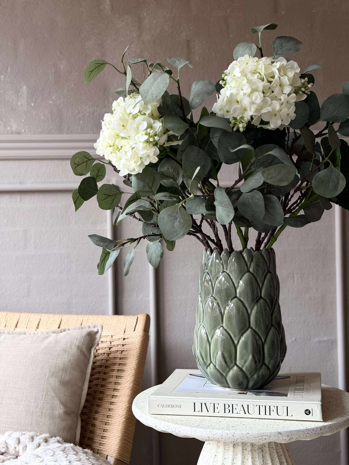 Vase grès - Vert