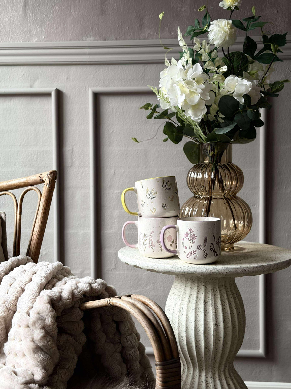 Tasse fleurie  - MIX