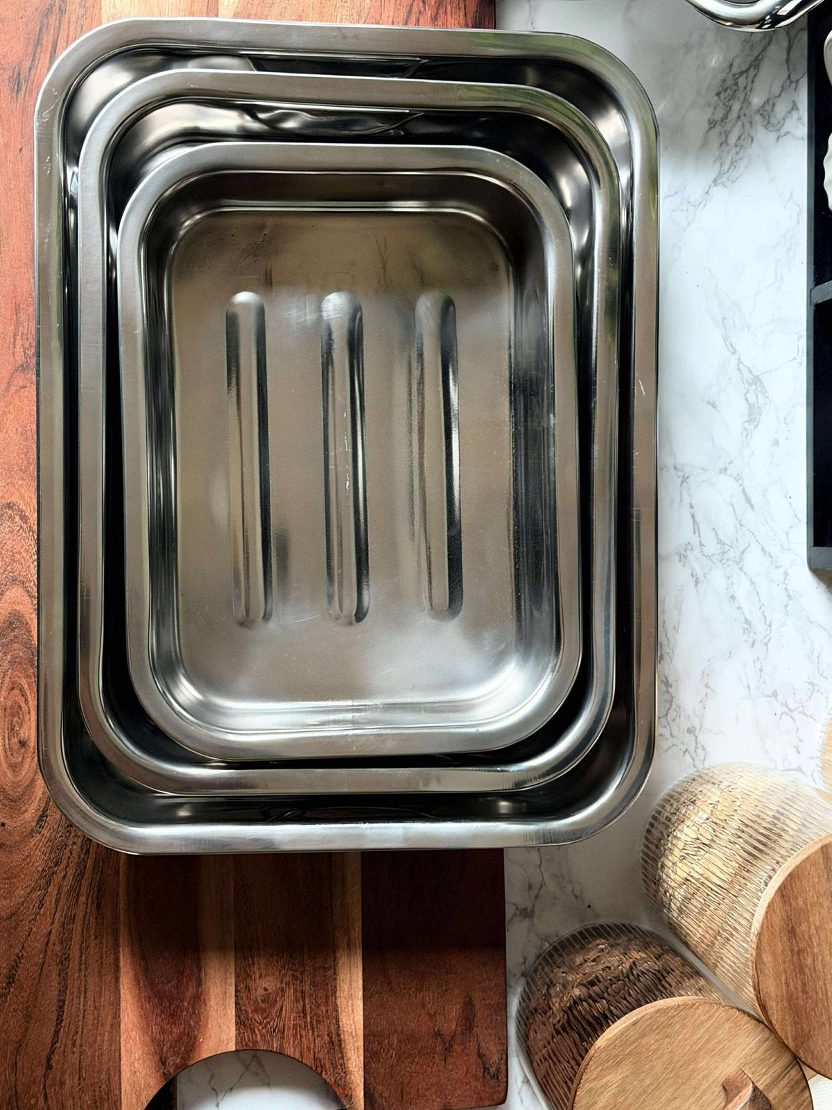 Plaques de cuisson - Set de 3 pièces