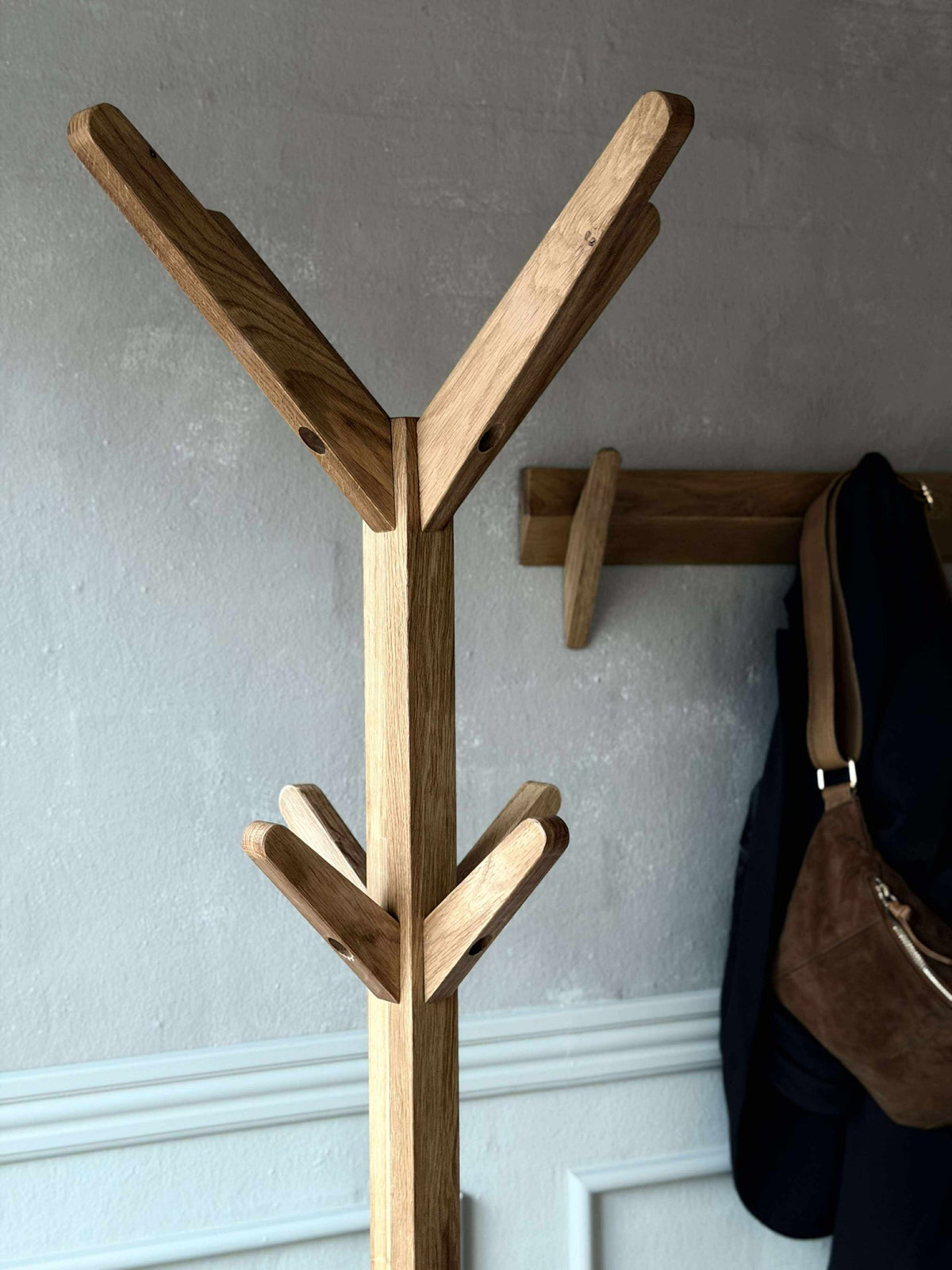 Portemanteau chêne
