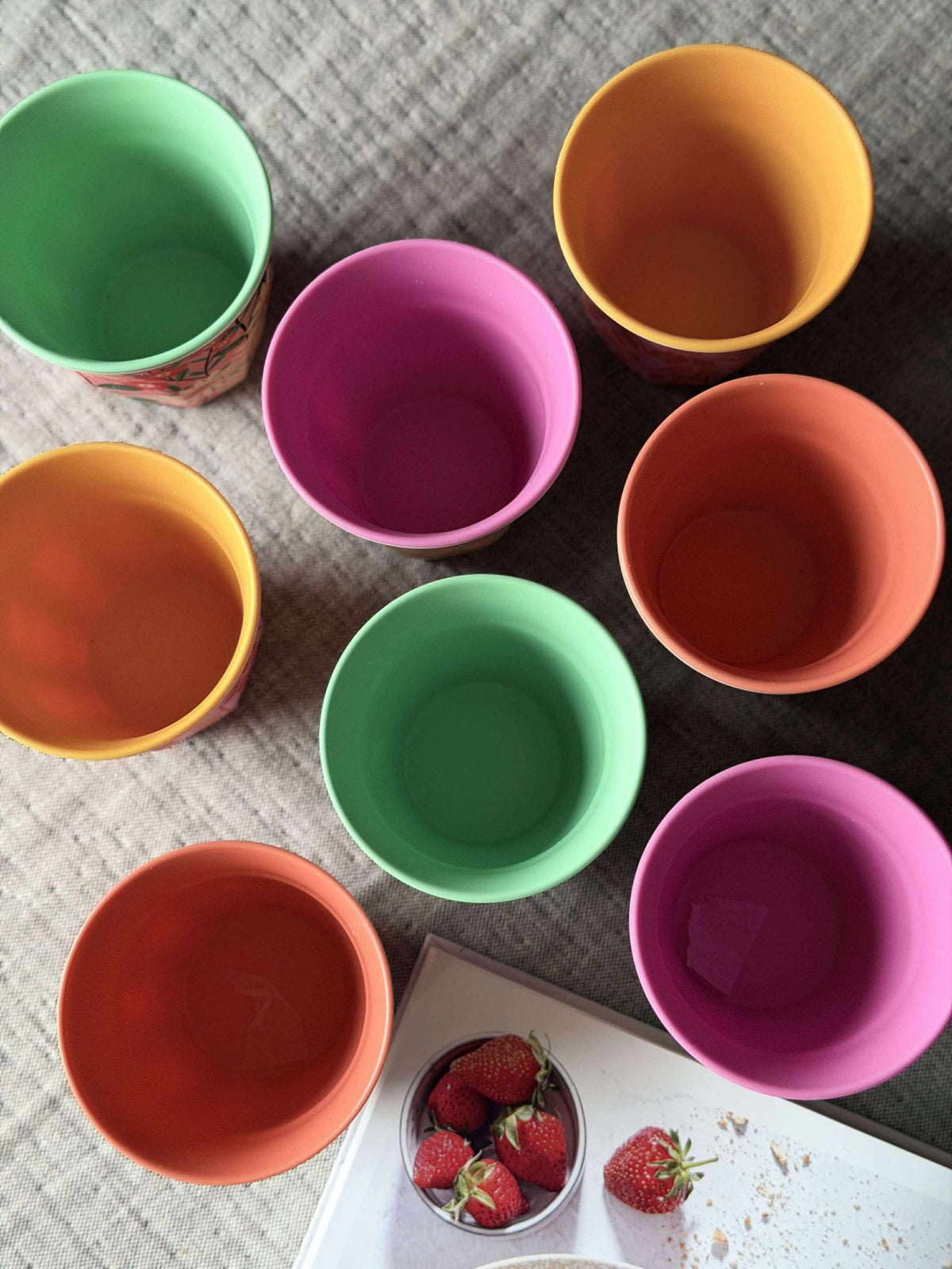 Tasse fleur Mélamine - Assortiment