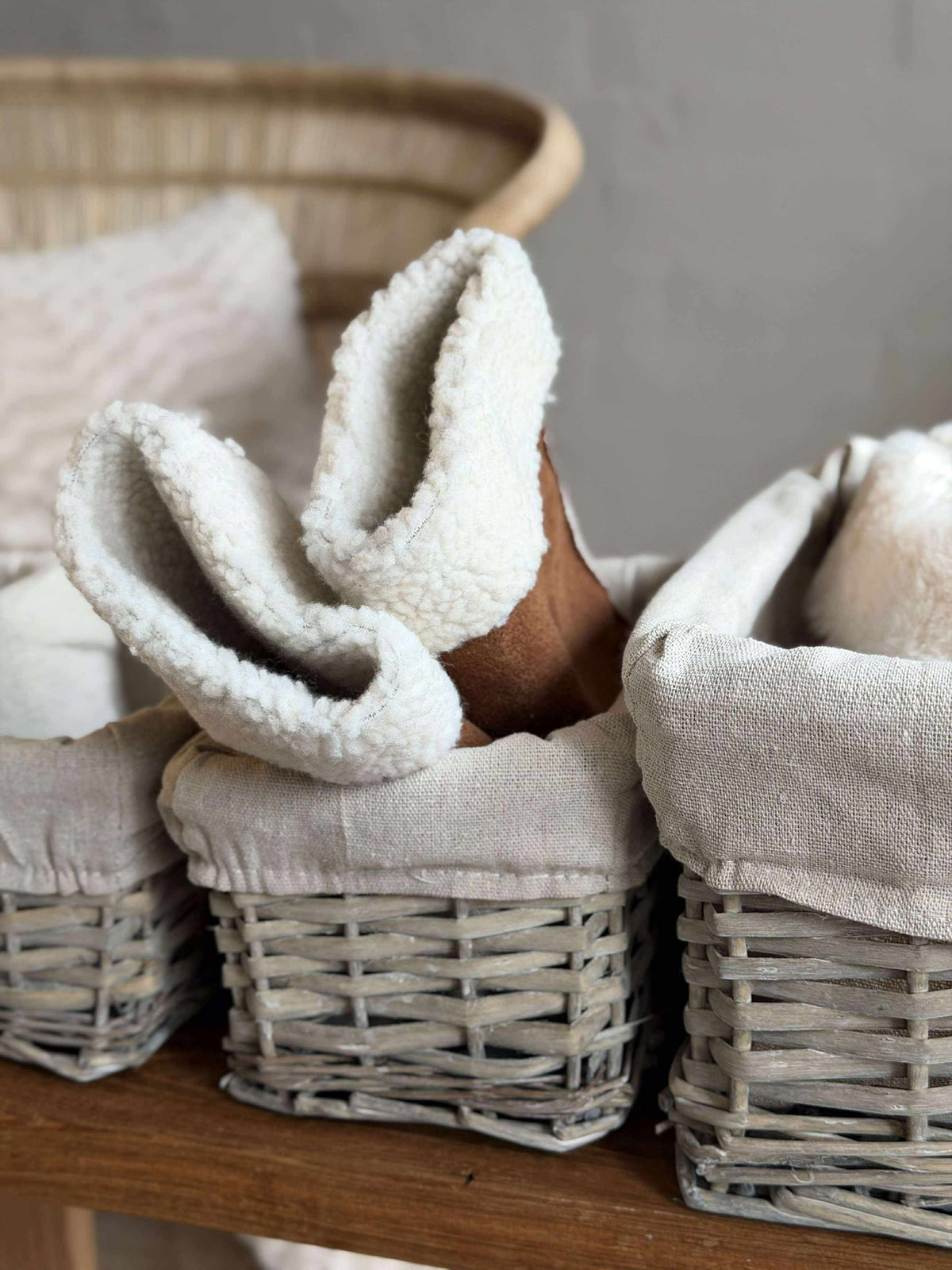 Paniers de rangement - Lot de 4