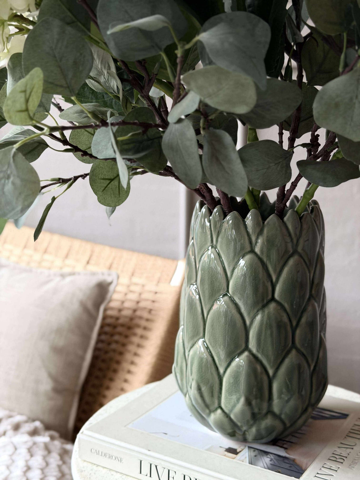 Vase grès - Vert