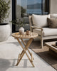 Table en teck – Homologuée pour l’intérieur et l’extérieur