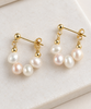 Boucles d’oreilles Selma – Argent sterling plaqué or