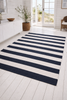 Tapis de sol BRED STRIB - 140x200 cm anthracite / naturel