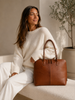 Sac de travail Silje walnut