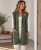 Gilet bouclé - Kaki