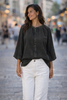 Chemise-blouse Victoria - Gris pierre