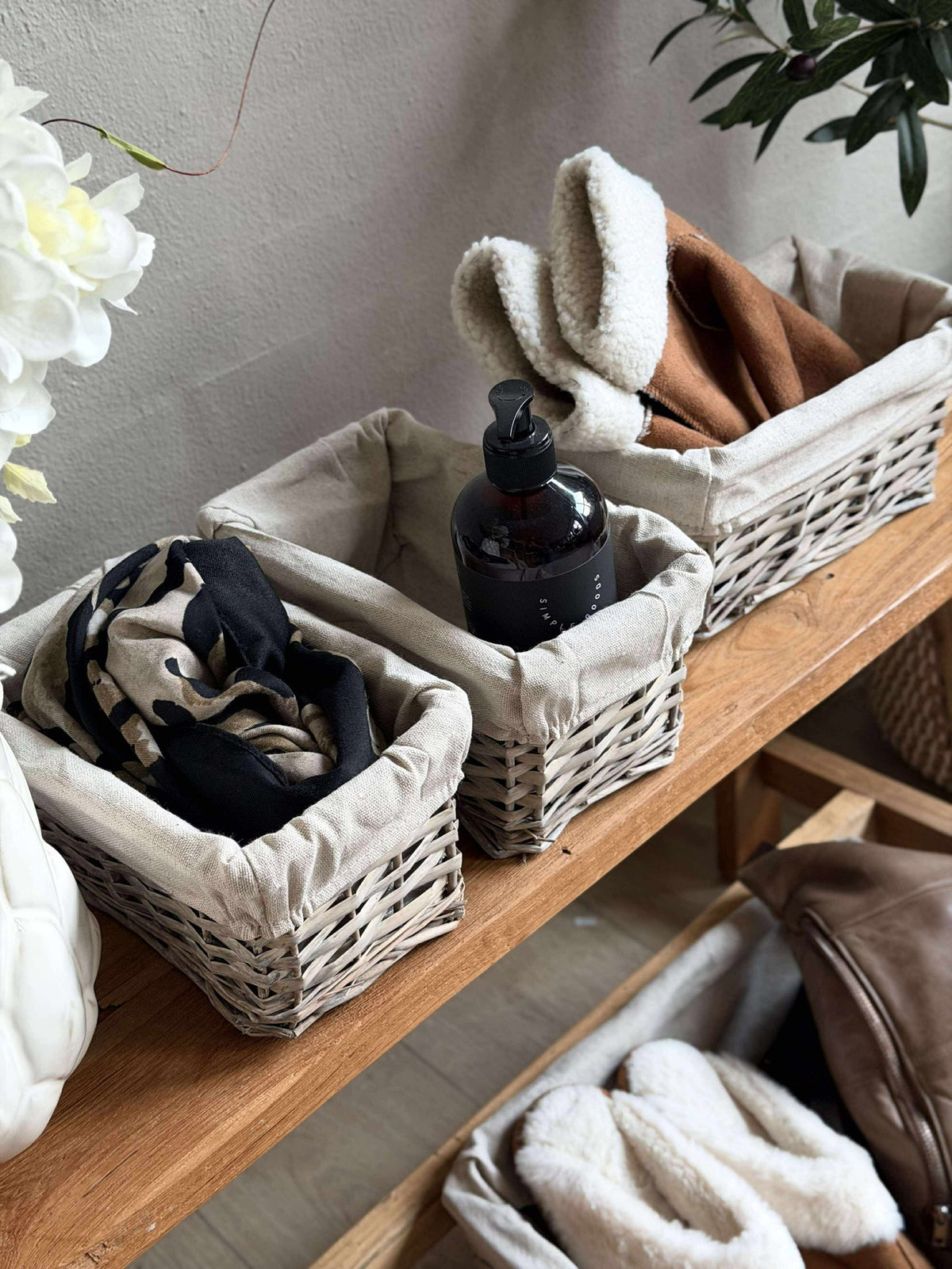 Paniers de rangement - Lot de 4