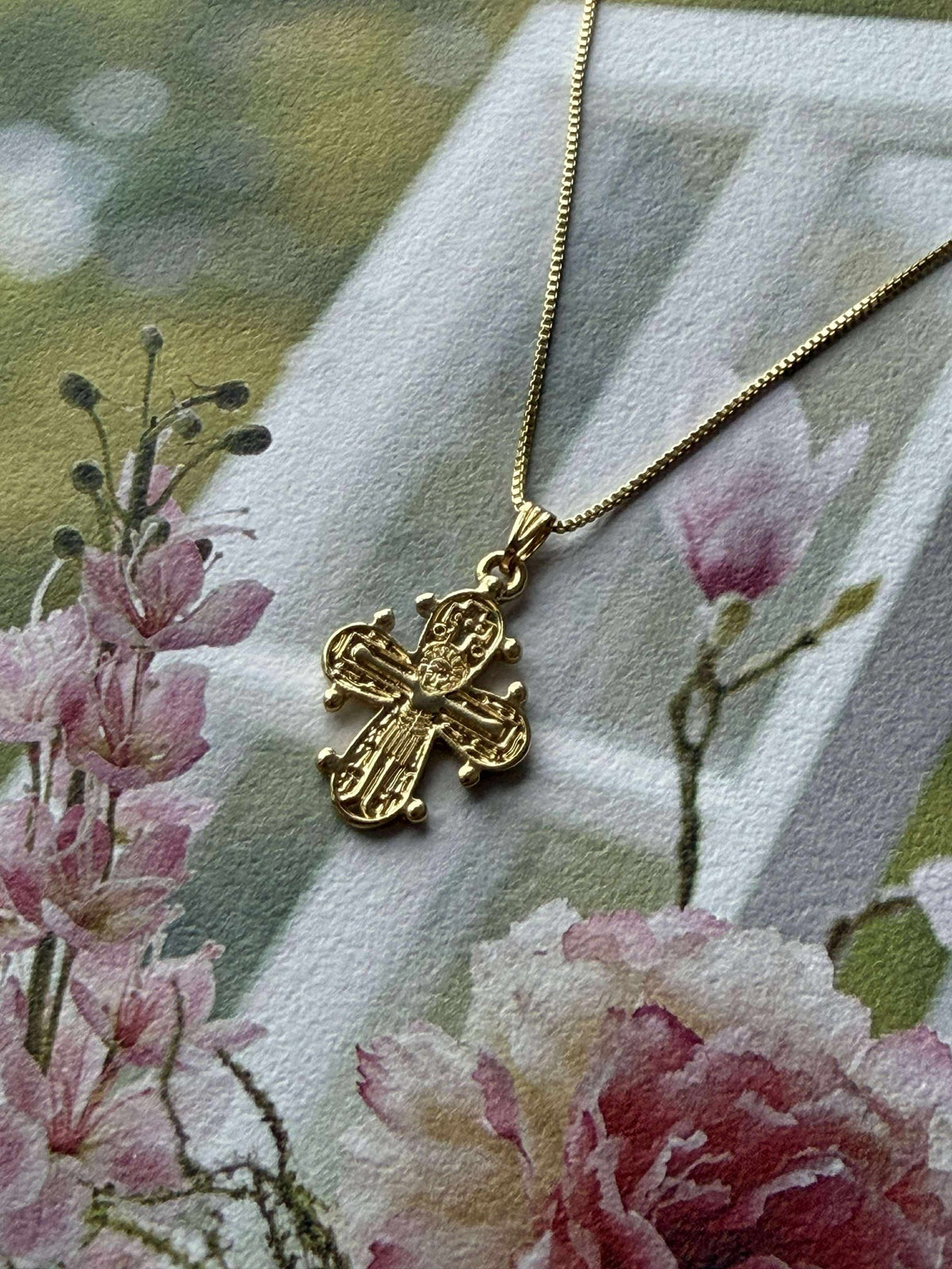 Collier DAGMAR plaqué or