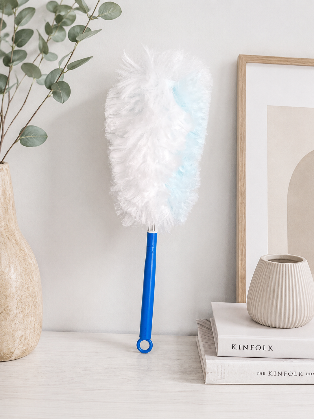 Kit attrape-poussière – manche + 20 lingettes jetables