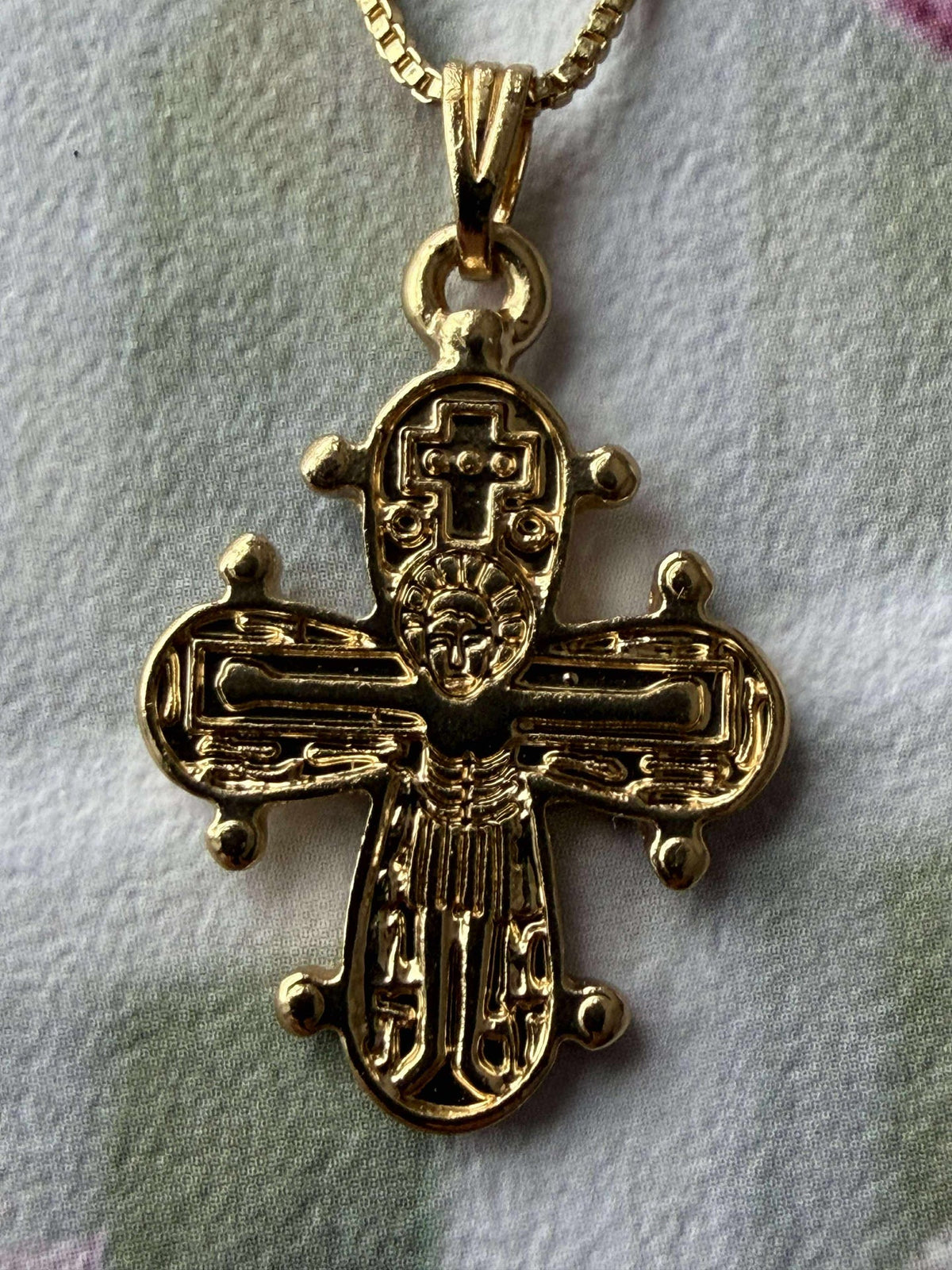 Collier DAGMAR plaqué or