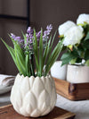 Boule de mousse lavande
