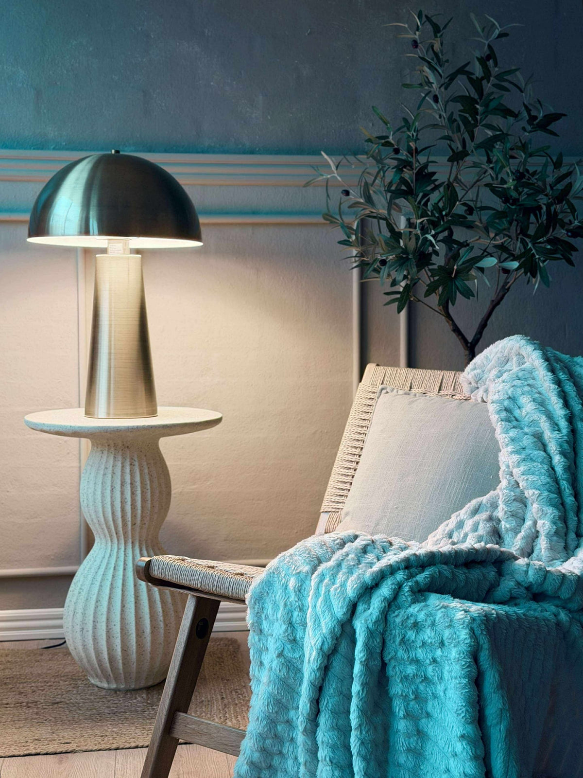 Grande lampe de table - Gold