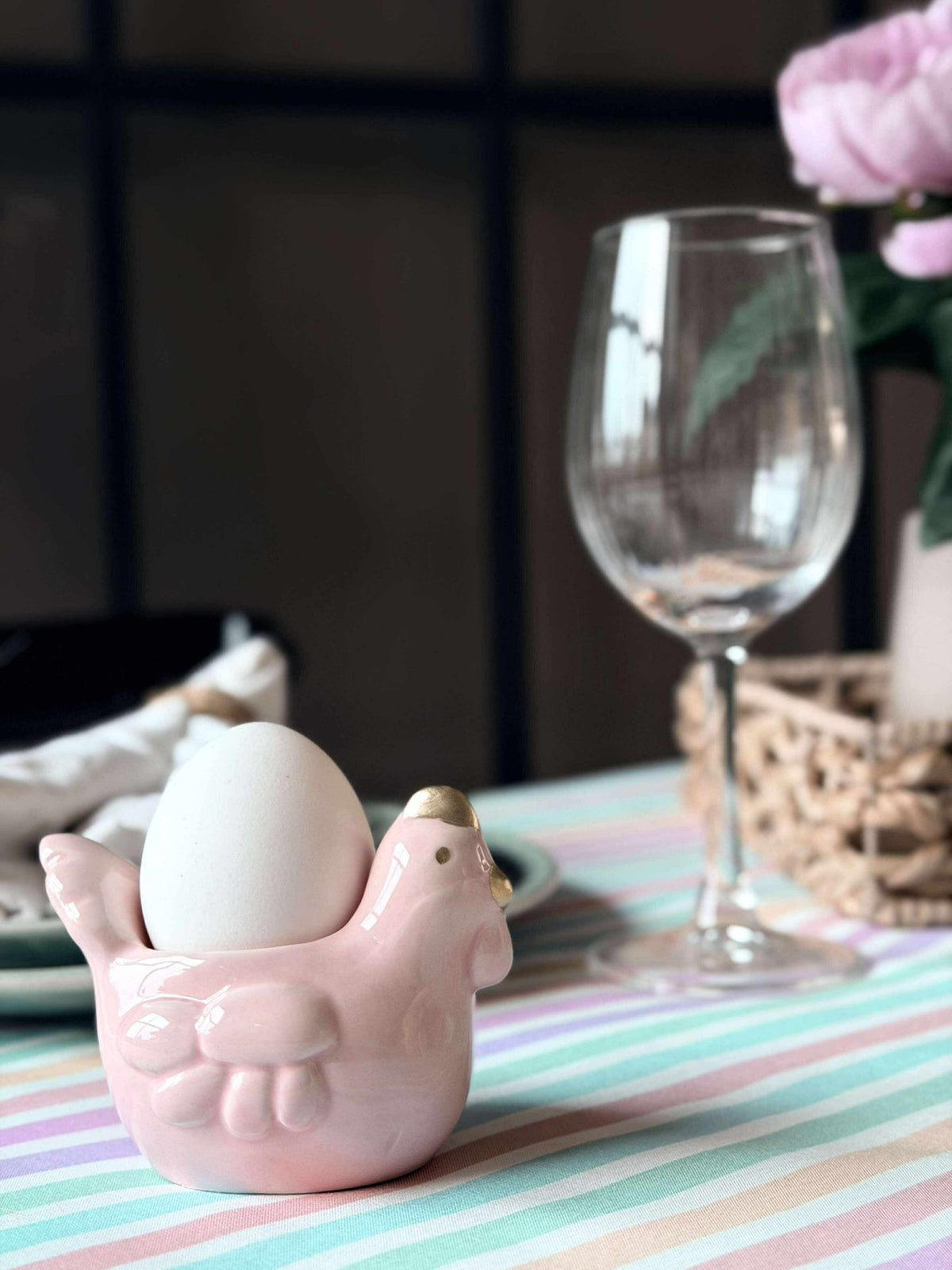 Nappe - Rayure pastel